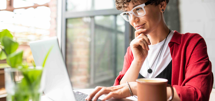 woman laptop